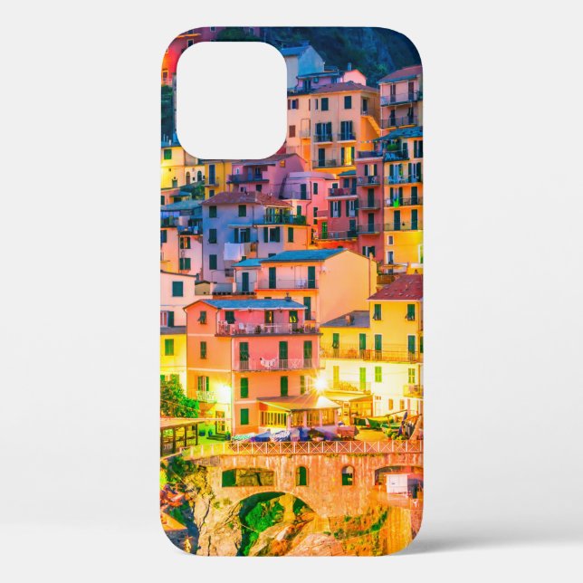 Coques Case-Mate iPhone Ville pittoresque de Manarola, dans la province de (Verso)
