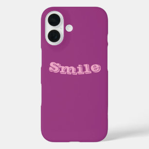 Coque Pour iPhone 16 Vin de prune Purple Printemps saison couleur solid