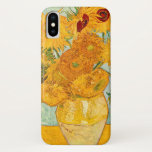 Case-Mate iPhone Case Vincent Van Gogh Douze tournesols dans un vase Art<br><div class="desc">Vincent Van Gogh Douze tournesols dans un vase d'art</div>