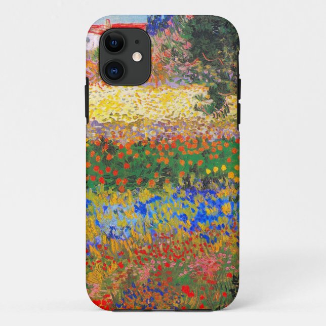 Coques Case-Mate iPhone Vincent Van Gogh Flower Garden (Dos)