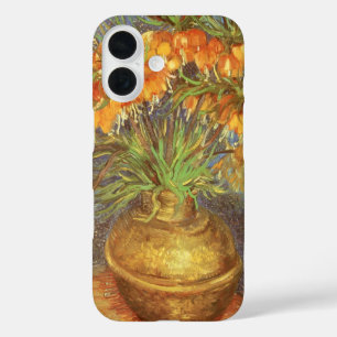 Coque Pour iPhone 16 Vincent van Gogh - Fritillaires dans un vase de cu