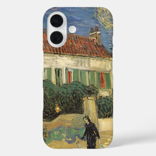 Coque Pour iPhone 16 Vincent van Gogh - La Maison blanche la nuit