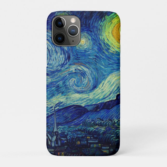 Coques Case-Mate iPhone Vincent Van Gogh "La Nuit étoilée" (Dos)