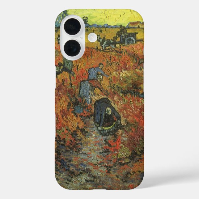 Coques Case-Mate iPhone Vincent van Gogh - Le vignoble rouge (Verso)