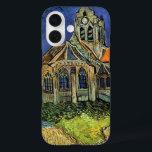 Coque Pour iPhone 16 Vincent van Gogh - L'église d'Auvers<br><div class="desc">L'église d'Auvers (1890) de Vincent van Gogh est un Post impressionnisme vintage de peinture religieuse architecturale. Une femme se promenant le long d'un chemin vers la chapelle du village avec de beaux vitraux. Une scène architecturale de la vie quotidienne. À propos de l'artiste : Vincent Willem van Gogh (1853-1890) était...</div>