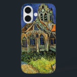 Coque Pour iPhone 16 Vincent van Gogh - L'église d'Auvers<br><div class="desc">L'église d'Auvers (1890) de Vincent van Gogh est un Post impressionnisme vintage de peinture religieuse architecturale. Une femme se promenant le long d'un chemin vers la chapelle du village avec de beaux vitraux. Une scène architecturale de la vie quotidienne. À propos de l'artiste : Vincent Willem van Gogh (1853-1890) était...</div>