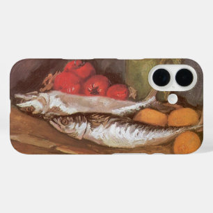 Coque Pour iPhone 16 Vincent van Gogh - Maquereaux, citrons et tomates