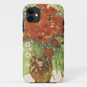 Coque iPhone 11 Vincent van Gogh, Nature morte - Pavots rouges...