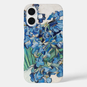 Coque Pour iPhone 16 Vincent van Gogh - Nature morte : Vase avec iris
