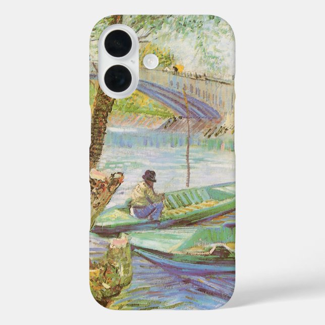 Coques Case-Mate iPhone Vincent van Gogh Pêche au printemps, Pont de Clich (Verso)