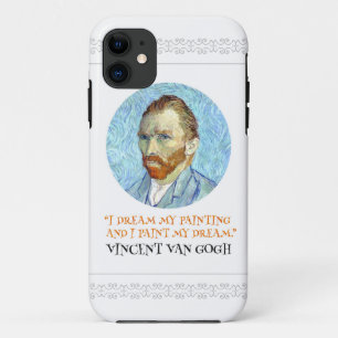Case-Mate iPhone Case Vincent Van Gogh Portrait avec citation