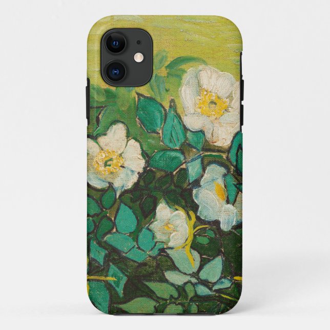 Coques Case-Mate iPhone Vincent Van Gogh Roses sauvages Beaux-arts (Dos)