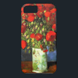 Coque Case-Mate iPhone Vincent Van Gogh Vase Avec Des Poppies Rouges Art<br><div class="desc">Vase Vincent Van Gogh avec des pavots rouges Vase d'art Vintage floral avec des pavots rouges est une peinture à vie morte réalisée par Vincent van Gogh à Paris en 1886. Vincent Willem van Gogh est un peintre post-impressionniste dont l'oeuvre a eu une influence considérable sur l'art du 20ème siècle....</div>