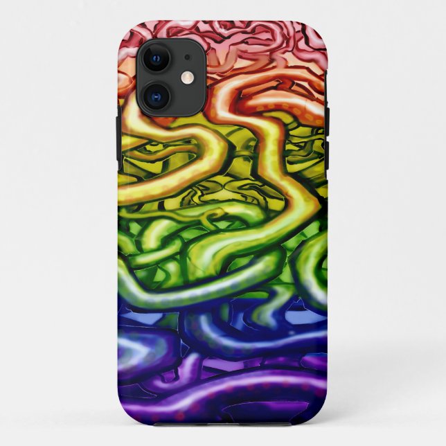 Coques Case-Mate iPhone Vins LGBQT Arc-en-ciel (Dos)