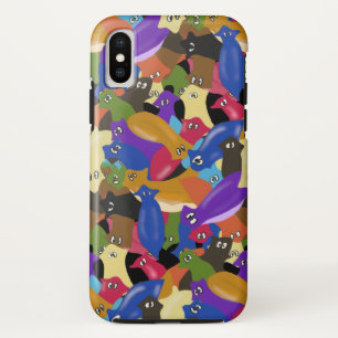 Coque iPhone X Vins planaires de la Croix folle