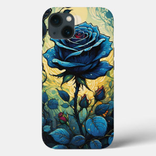 Case-Mate iPhone Case Vins Roses bleus 1