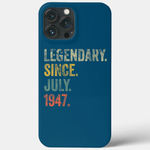 Case-Mate iPhone Case Vintage 1947 75e anniversaire Légendaire depuis ju