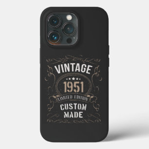 Case-Mate iPhone Case Vintage 1951 Limited Edition Personnalisé