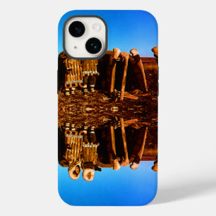 Coque Case-Mate iPhone Vintage Alaska Fur vêtu eskimo arctique sod igloo