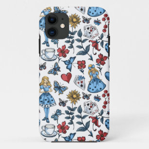 Case-Mate iPhone Case Vintage Alice au pays des merveilles Motif sans co