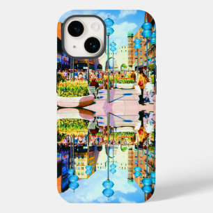 Coque Case-Mate iPhone Vintage Allemagne Porte de la ville de Munich Kari