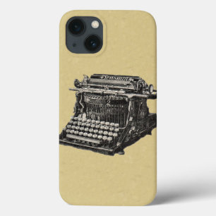 Coque Case-Mate iPhone Vintage Antique Black Old Fashioned Typewriter