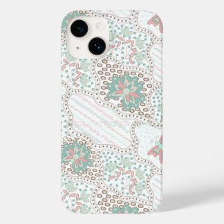 Coque Case-Mate iPhone Vintage Boho Floral and Butterfly Pattern