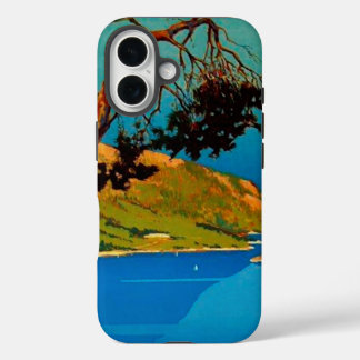 Coques iPhone 16 Vintage California Coast Travel