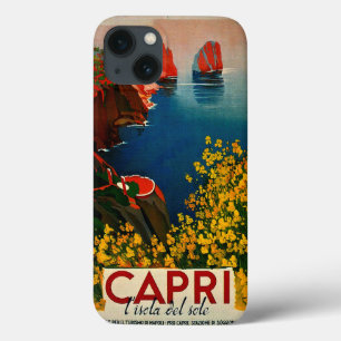 Case-Mate iPhone Case Vintage Capri L'Isola del Sole Italie