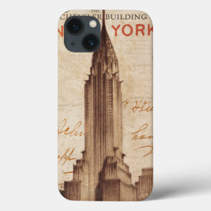 Coques Pour iPhone Vintage Chrysler Building à New York