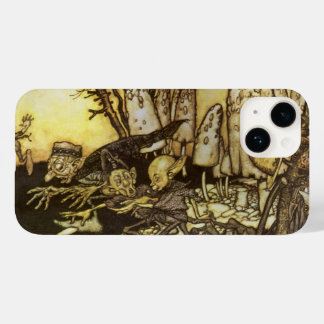 Coques Pour iPhone Vintage Conte de Fées, Bande d'Ouvriers par Rackha