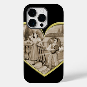 Coque Case-Mate iPhone Vintage couple Romance, homme et femme amour