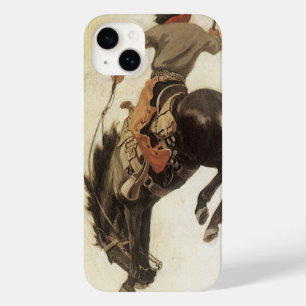 Coques Pour iPhone Vintage Cowboy, Bronco Buster Study par NC Wyeth