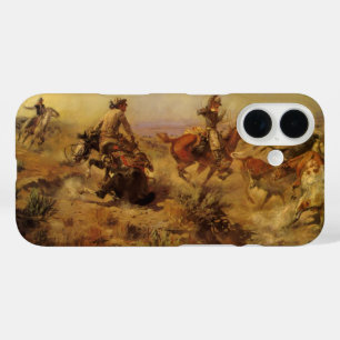 Coques iPhone 16 Vintage Cowboys, Jerez Down by CM Russell
