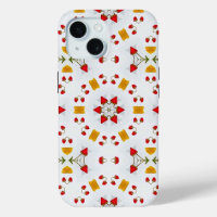 Vintage de fleurs du milieu du siècle atomique