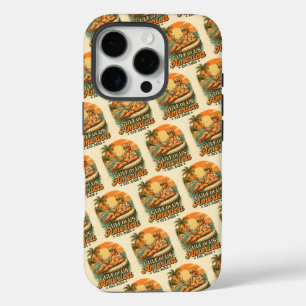 Coque iPhone 16 Pro Vintage drôle Trump Amérique du Golfe 2025