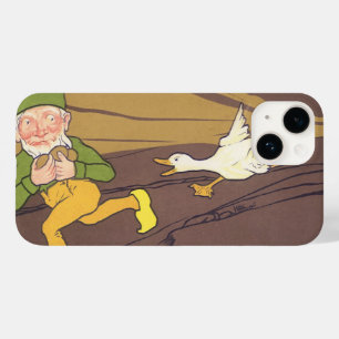 Coque Case-Mate iPhone Vintage fable d'Ésope La poule aux œufs d'or