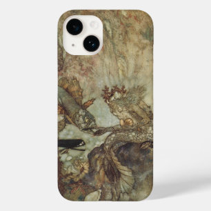Coque Case-Mate iPhone Vintage Fairy Tale, la sirène par Edmund Dulac