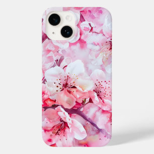 Coque Case-Mate iPhone Vintage Fleur Pétale Rose Douce