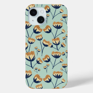 Coque Case-Mate iPhone Vintage Fleur sauvage de la moutarde et de la mari