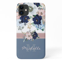 Vintage Floral Dusty Rose rose rose Nom