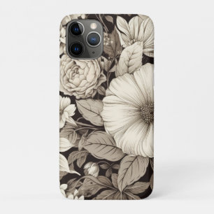 Case-Mate iPhone Case Vintage Floral Sepia Motif (12)
