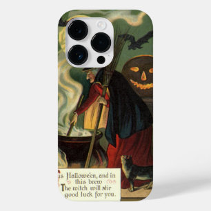 Coque Case-Mate iPhone Vintage Halloween sorcière Stirring Magique Cauldr