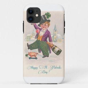 Coques Pour iPhone Vintage Happy Jour de la Saint Patrick Shamrock Ch