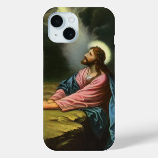 Coque Case-Mate iPhone Vintage Jésus Christ prier, Jardin de Gethsémani