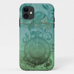 Coques Pour iPhone vintage joli steampunk horloge et tourbillonne