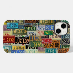 Coque Case-Mate iPhone Vintage License Plates