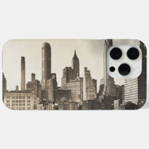 Coque Case-Mate iPhone Vintage Manhattan Skyline 1936 Histoire de la phot