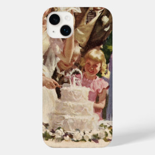 Coque Pour iPhone 14 Plus Vintage Mariage Mariée Groom Les jeunes mariés cou