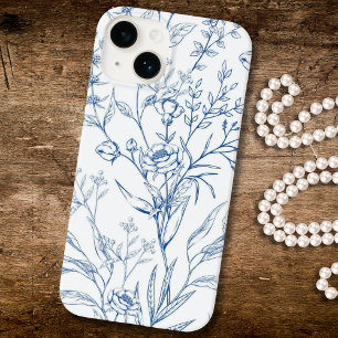 Coque Case-Mate iPhone Vintage minimaliste Floral